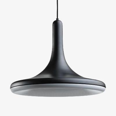 Nordic Nest Frandsen Soft trumpet ceiling lamp Ø50 cm Black