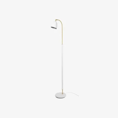 Nordic Nest Belid Deluxe floor lamp with dimmer 133 cm White