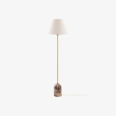 Nordic Nest Globen Lighting Gino floor lamp Brown marble