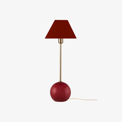 Nordic Nest Globen Lighting Iris 20 table lamp Burgundy