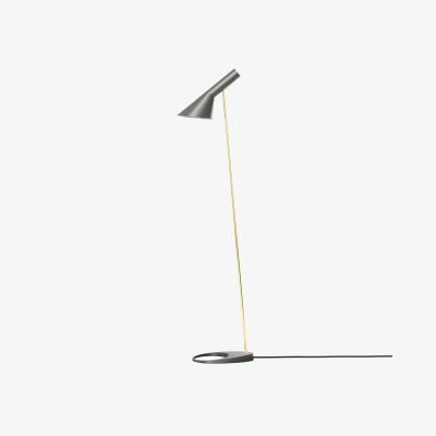 Nordic Nest Louis Poulsen AJ floor lamp Brass-warm grey