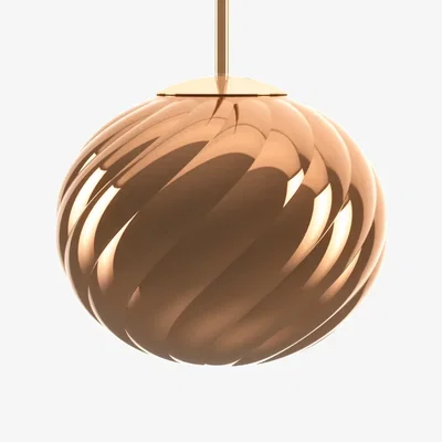 Nordic Nest Tom Dixon Whirl pendant Ø30 cm Copper