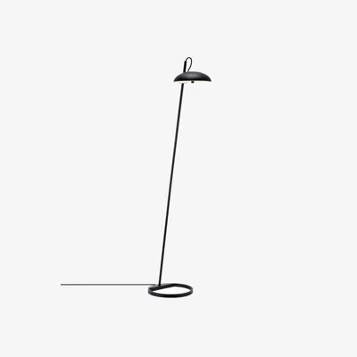 Nordic Nest Design For The People Versale Floor Lamp 140 cm Black