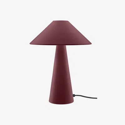 Nordic Nest Globen Lighting Cannes table lamp Burgundy