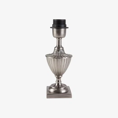 Nordic Nest PR Home Pollino lamp base 24 cm Antique silver