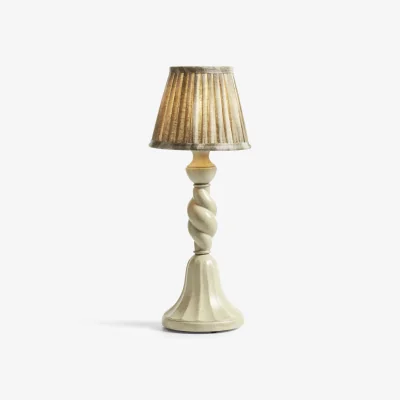 OKA OKA, Torcello Portable Table Lamp Base - Vellum, Table Lamp