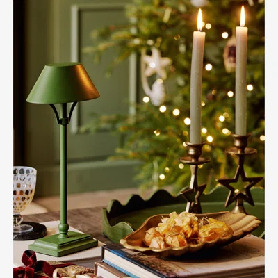 OKA OKA, Mini Grisewood Wireless Lamp and Shade - Putting Green, Table Lamp