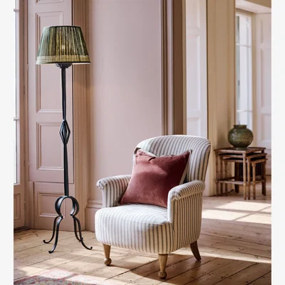 OKA OKA, Clementina Floor Lamp Base - Verdigris, Floor Lamp