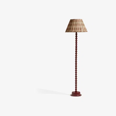 OKA OKA, Clara Floor Lamp - Dark Red, Floor Lamp