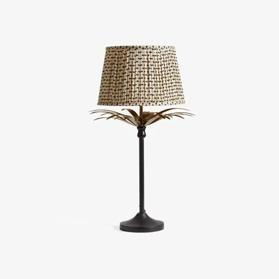OKA OKA, Tamara Table Lamp - Black/Gold, Table Lamps, Brass