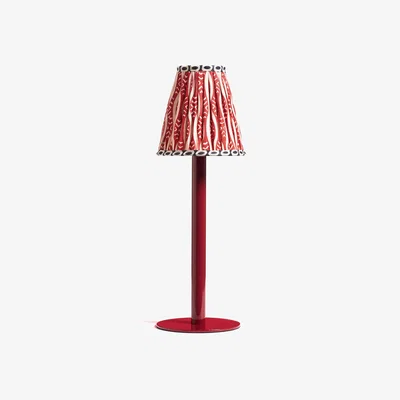OKA OKA, Ziara Wireless Table Lamp - Red, Table Lamp