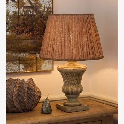 OKA OKA, Phoebus Table Lamp Base - Natural, Table Lamp