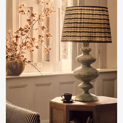 OKA OKA, Minerva Table Lamp - Cloud Wash, Table Lamp