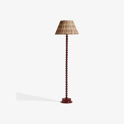 OKA OKA, Clara Floor Lamp Base - Dark Red, Floor Lamps