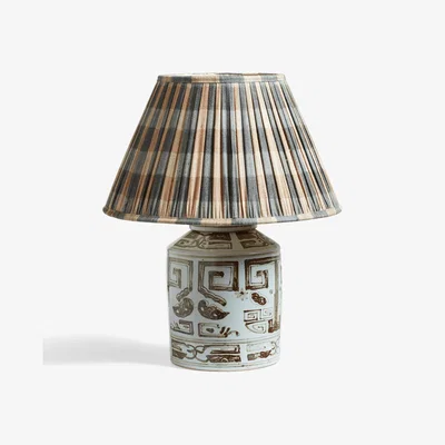 OKA OKA, Banpo Table Lamp Base - Brown, Table Lamps, Porcelain