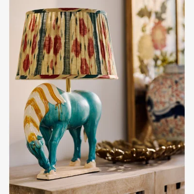 OKA OKA, Cavallo Table Lamp Base - Multi, Table Lamp