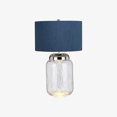 Olivia's Quintiesse Sola 2lt Table Lamp Breton Shade