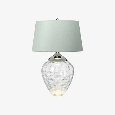 Olivia's Quintiesse Samara Table Lamp Clear