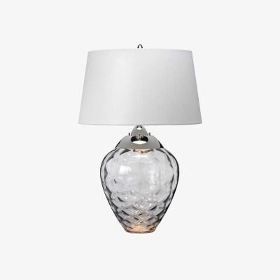 Olivia's Quintiesse Samara Table Lamp Smoke