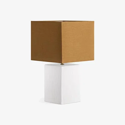 Olivia's DI Designs Lamp - Small Rectangular Gesso