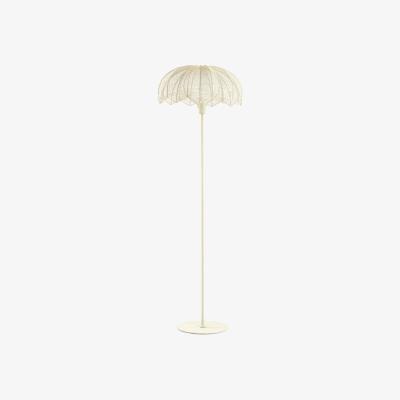 Olivia's Light & Living Espelo Cream Floor Lamp