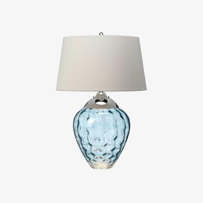 Olivia's Quintiesse Samara Table Lamp Light Blue