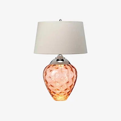 Olivia's Quintiesse Samara Table Lamp Salmon