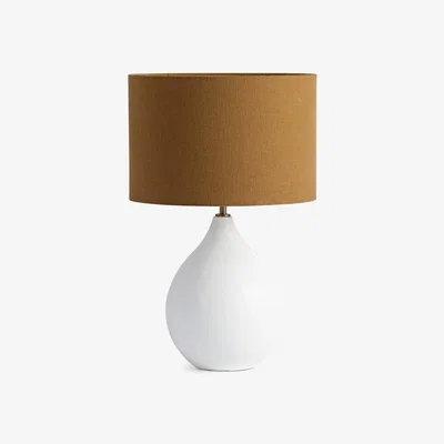 Olivia's DI Designs Lamp - Small Round Gesso