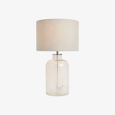 Downtown BHS Gracie Bubble Glass Table Lamp - Chrome