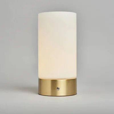 Downtown BHS USB-C Rechargeable Table Lamp - Brass