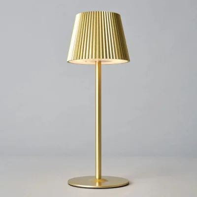 Downtown BHS Esther Rechargeable Table Lamp - Gold