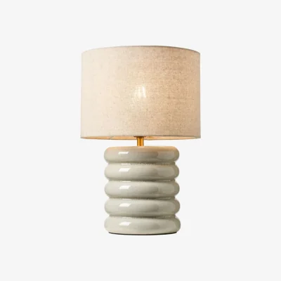 Downtown BHS Florence Flump Table Lamp - Ivory