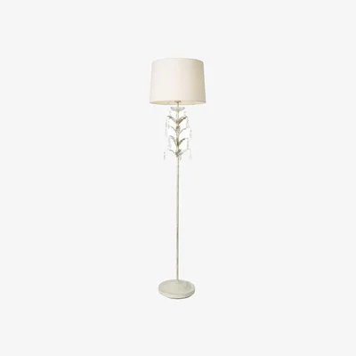 Downtown BHS Paisley Floor Lamp - Cream