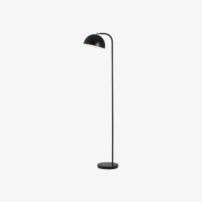 Downtown BHS Travis Arc Floor Lamp - Matt Black