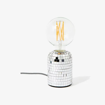 Oliver Bonas Disco Metallic Vico Desk & Table Lamp Base