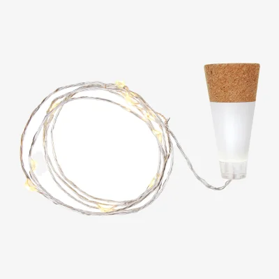 Oliver Bonas Rechargeable Bottle String Light
