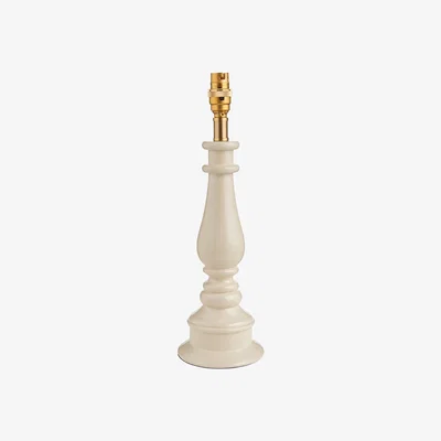 Perch and Parrow Eloise Table Base Almond White