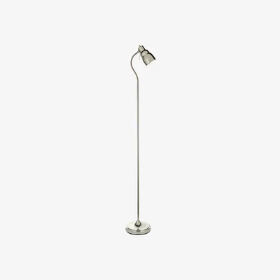 Perch and Parrow Kama Floor Task Light in Bright Nickel