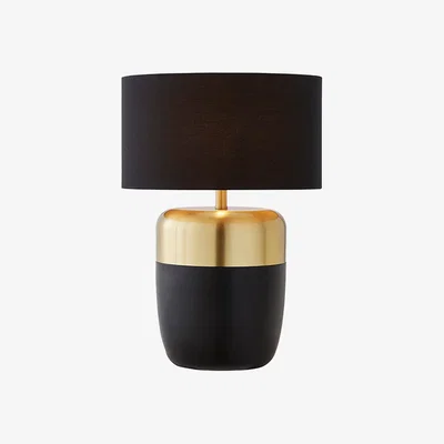 Pagazzi Syla Black And Gold Table Lamp