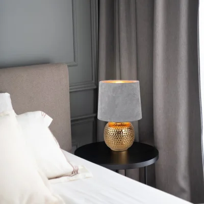 Pagazzi Sophia Grey Table Lamp