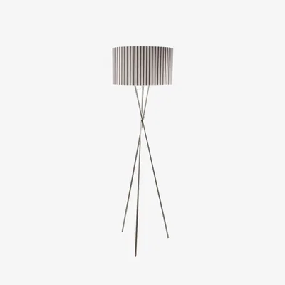 Pagazzi Sabella Tripod Floor Lamp Satin Nickel