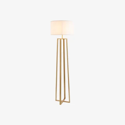 Pagazzi Savine Champagne Gold Floor Lamp