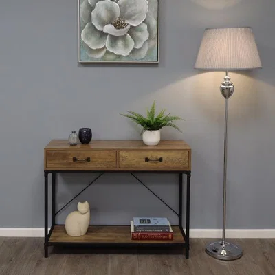 Pagazzi Giona Polished Chrome & Grey Floor Lamp
