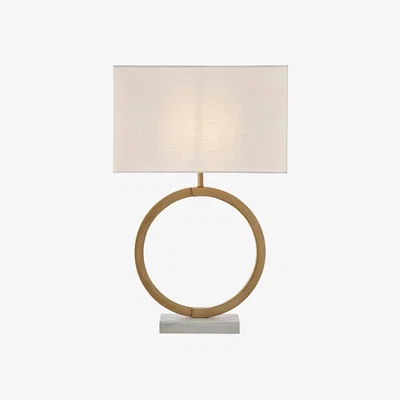 Pagazzi Orbis Ring Metallic Gold Table Lamp