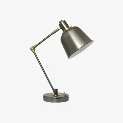 Pagazzi Erik Gunmetal Desk Table Lamp