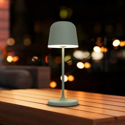 Pagazzi Mannera Green LED Rechargeable Table Lamp