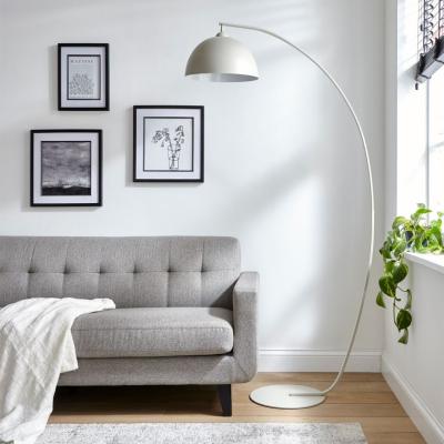 Pagazzi Archee Grey Arc Floor Lamp