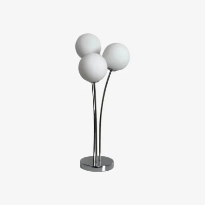 Pagazzi Jackson 3-Light Chrome Table Lamp
