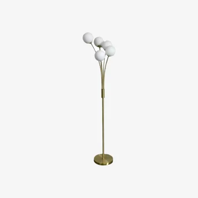 Pagazzi Jackson 5-Light Gold Floor Lamp