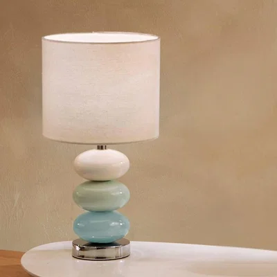 Pagazzi Esme Duck Egg Blue Ceramic Table Lamp